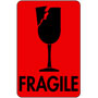 Caution Fragile Label
