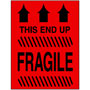 Caution Fragile - This End Up Label