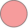 Circle Pink Label