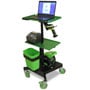 Newcastle Systems LT Series Industrial Powered Laptop Carts