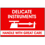 Packing Delicate Instruments Label