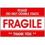 Packing Glass Fragile Label