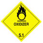 Warning Oxidizer Label