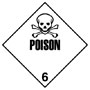Warning Poison Label
