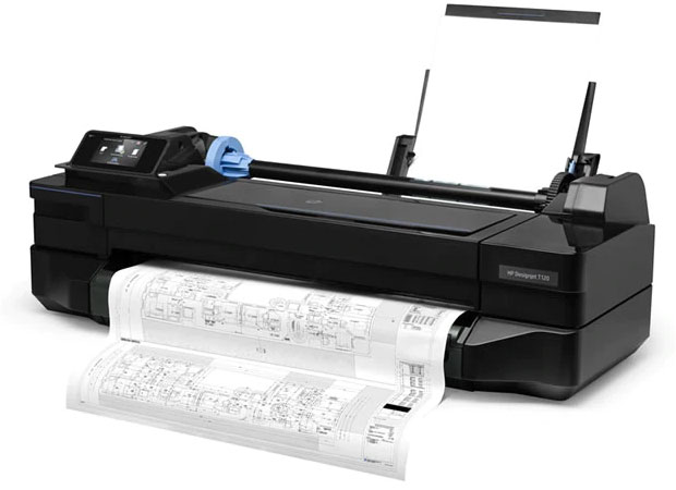 Hp designjet t120 не печатает