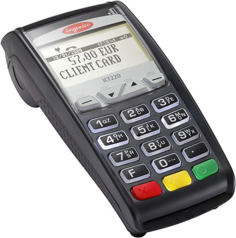 taxicab wireless credit card terminal