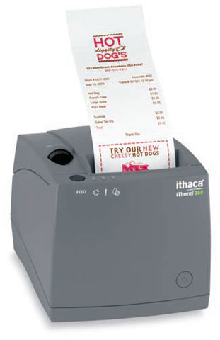 Ithaca 25 pin Adapter Interface Card for Ithaca Receipt Printer 
