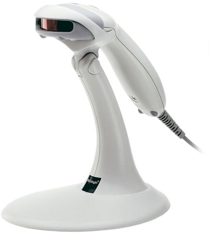 Details about   Metrologic MS9540 Barcode Scanner with Stand  white color C3