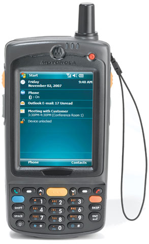 Symbol Motorola MC75 Laser Wireless Barcode Scanner MC7596-PYCSURWA9WR Unlocked 