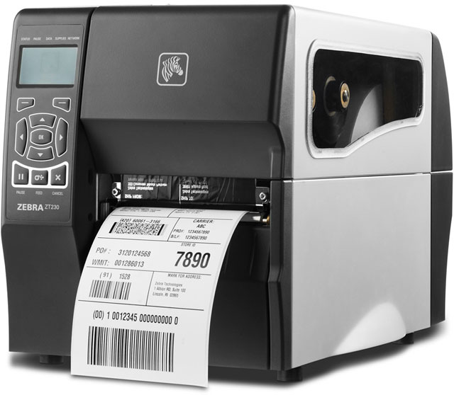 Zebra Zt230 Barcode Label Printer Barcodes Inc