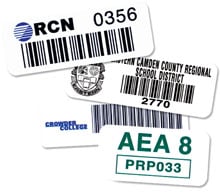 AirTrack PRP033-1C Barcode Label