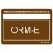 Other Regulated Material O27 Shipping Label