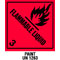 Warning D37 Shipping Label