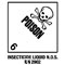Warning D62-WAR Shipping Label